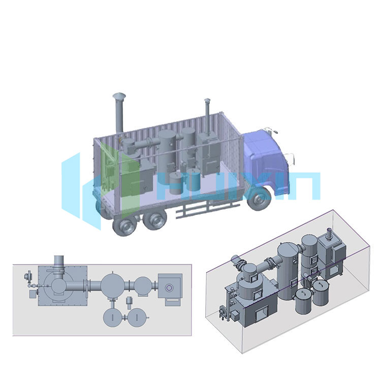 Incinerator mobil containerizat: soluție revoluționară pentru managementul deșeurilor